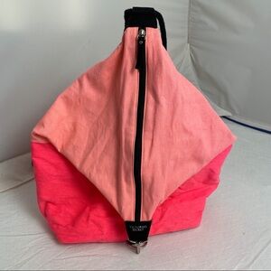 Victoria’s Secret two tone pink canvas backpack